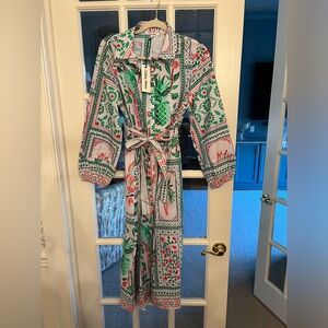 NWT Celina Moon Midi Dress size M